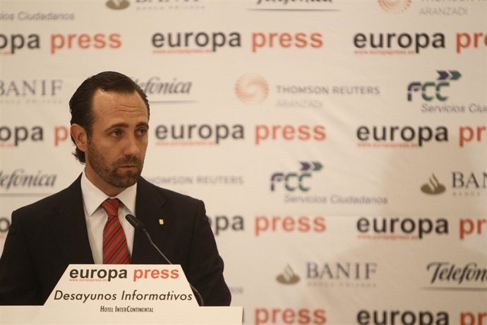 Bauzá, Desayunos Europa Press