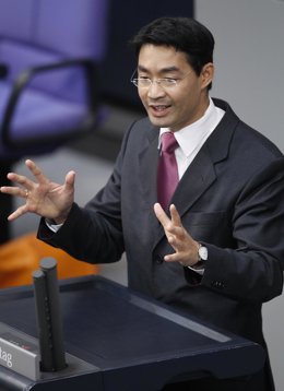 El Ministro Alemán De Economía, Philipp Roesler