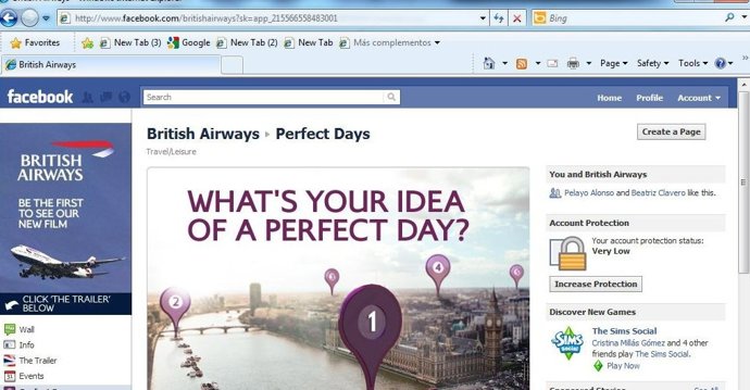 Pagina De Facebook De BA 'Perfect Day'