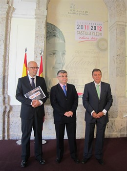 Sánchez-Pascuala, Casado Y Mateos En La Presentación Del Curso Escolar 2011-2012