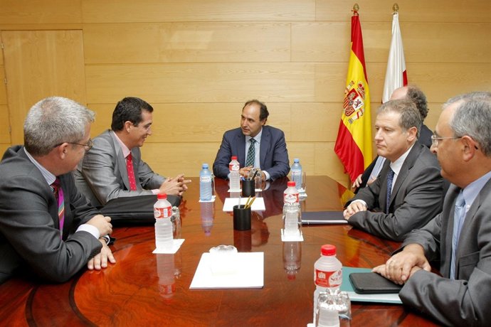 Diego Con Responsables De Alcatel