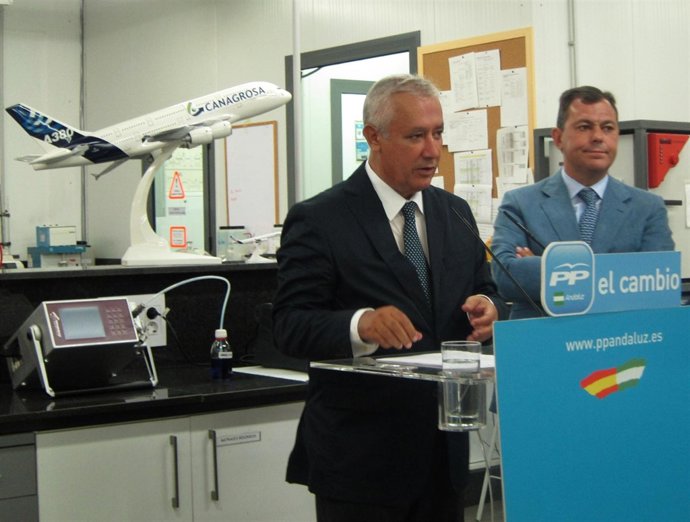 Javier Arenas, Tras Su Visita A Airbus Military