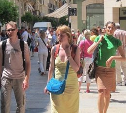 Turistas En Palma