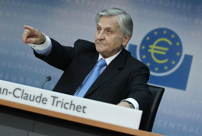 El Presidente Del Banco Central Europeo (BCE), Jean Claude Trichet
