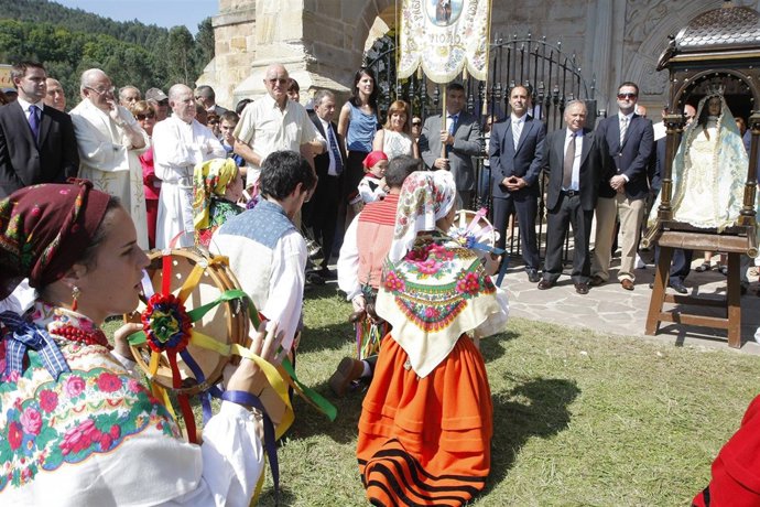 El Presidente De Cantabria, Ignacio Diego, En La Virgen De Valencia De Piélagos 