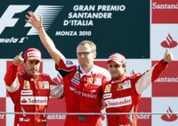 Alonso y Ferrari quieren frenar a Vettel en 'casa'