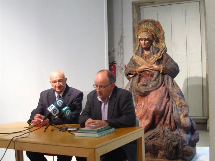 El Comisario De La Muestra, Miguel Fernández-Cid, Y José Asorey