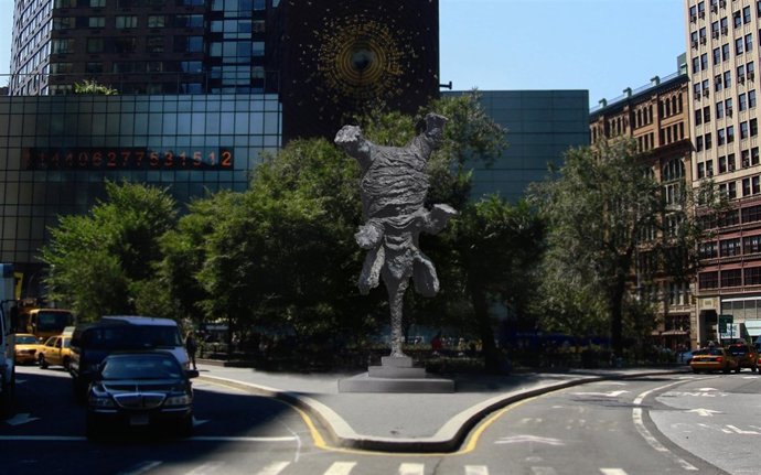 'Gran Elefandret' De Miquel Barceló En Nueva York