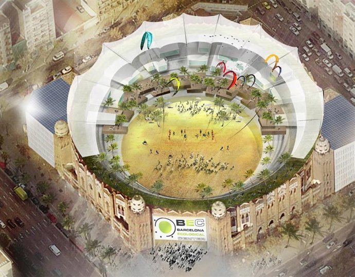 Propuesta Del Arquitecto Xavier Vilalta Para La Plaza De Toros De La Monumental