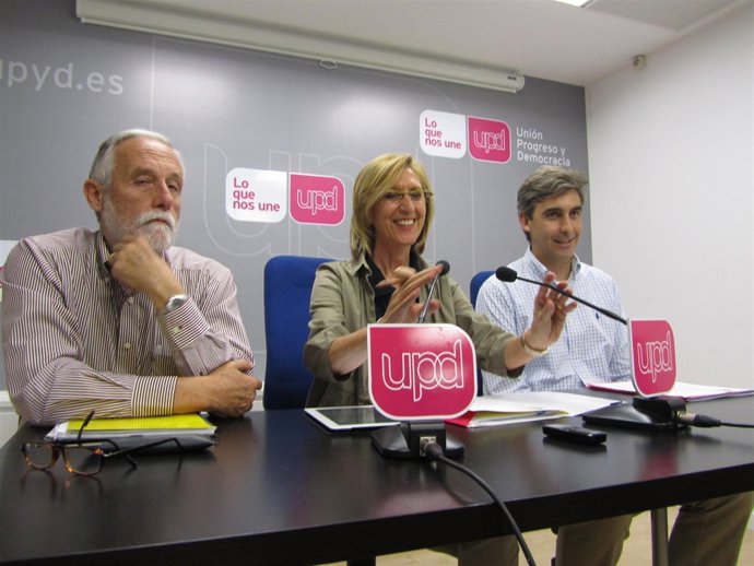 Rosa Díez En El Consejo De Dirección De Upyd