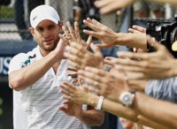 Andy Roddick apea a David Ferrer y se cita con Nadal en cuartos de final