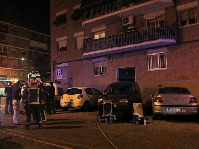 Incendio De Una Vivienda En Coslada