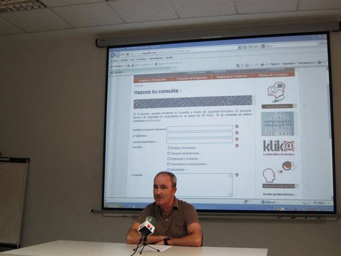 El Presidente De Inguralde, Alfonso García, Presenta La Nueva Versión De La Pági