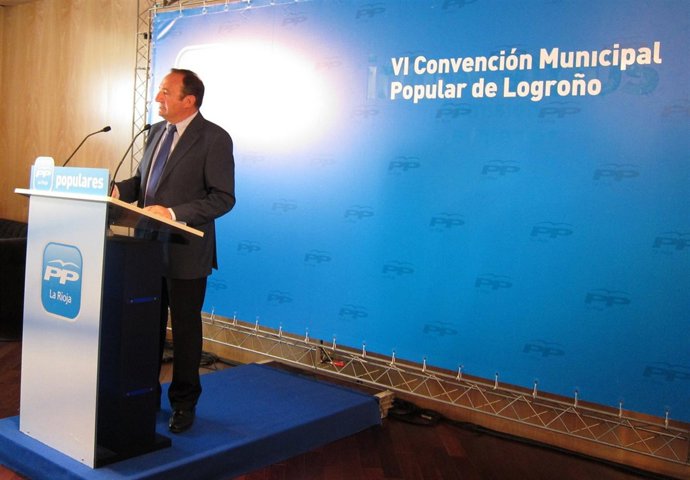 Sanz Interviene En La Convención Municipal Del PP