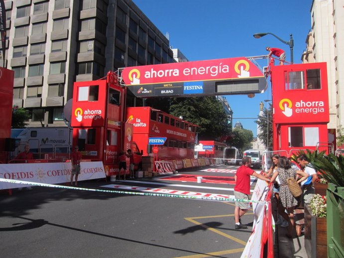 Vuelta Ciclista A España En Bilbao
