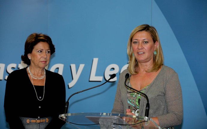 Pilar Del Olmo En Su Comparecencia Tras La Reunión Con Magdalena Álvarez