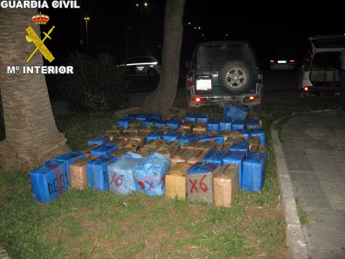 Droga Intervenida Por La Guardia Civil En Chipiona