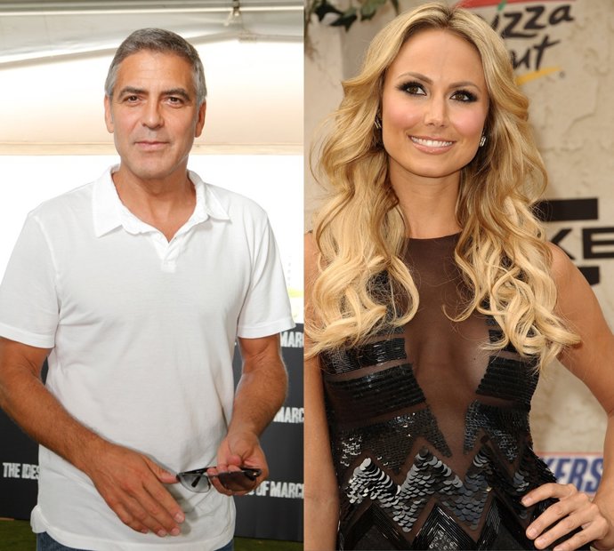 George Clooney Con Su Nueva Novia 