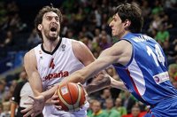 Baloncesto/Eurobasket.- Crónica del España-Serbia: 84-59