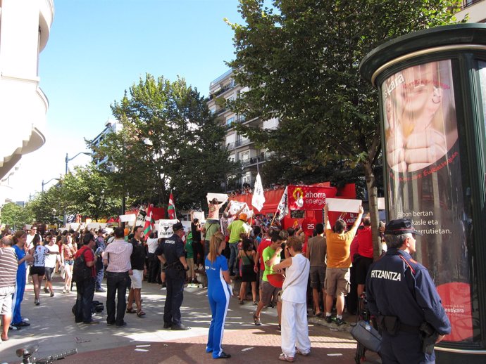 Protestas En La Vuelta