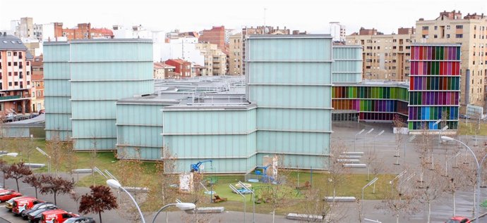 En La Imagen, Vista Del Museo De Arte Contemporáneo De Castilla Y León, En León