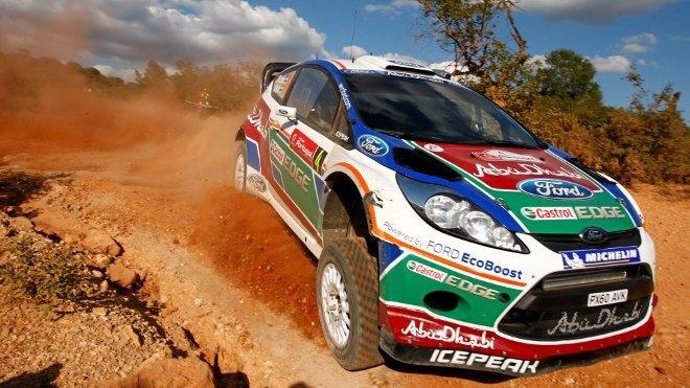 Jari-Matti Latvala (Ford) En El Rally De Australia