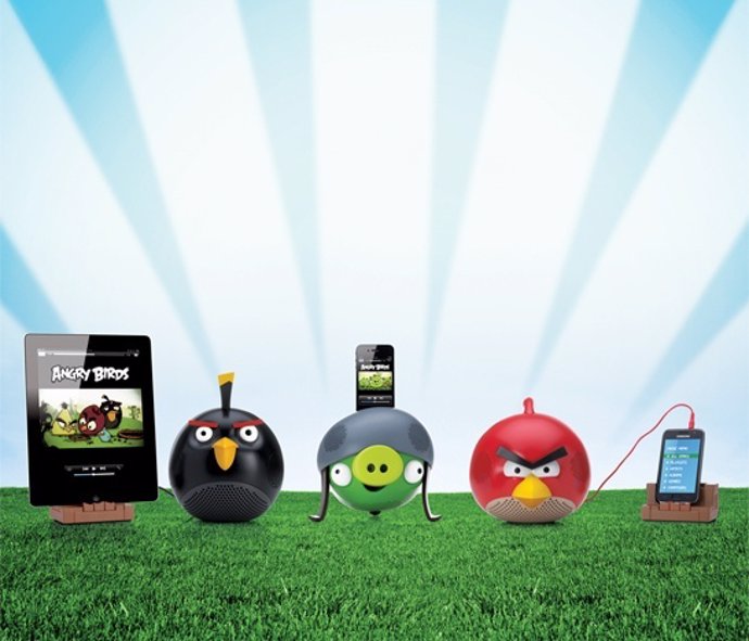 Altavoces 'Angry Birds'