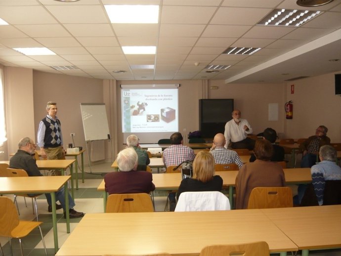 Clase De La Universidad De La Experiencia En Ejea