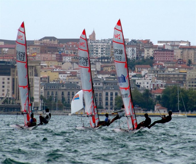 Campeonato Vela 29Er Disputado En Santander 