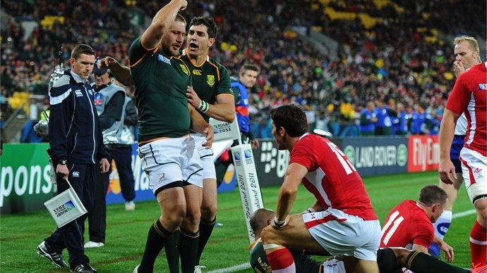 Suráfrica Y Gales En El Mundial De Rugby
