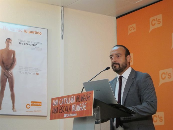 Jordi Cañas (C's) En Rueda De Prensa Este Lunes