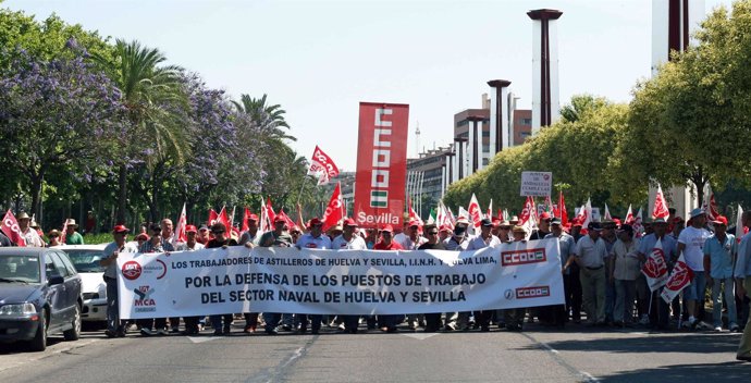 Manifestación antigua de Astilleros De Sevilla Y Huelva