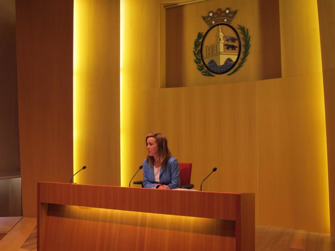La Portavoz Del PP En El Ayuntamiento De Bilbao, Cristina Ruiz