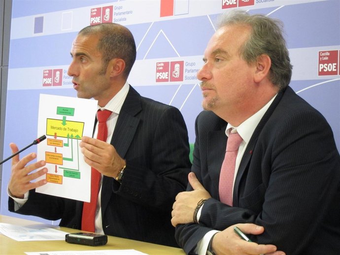 El Portavoz De Economía Del PSOE, Julio López, Presenta Una Iniciativa De Empleo