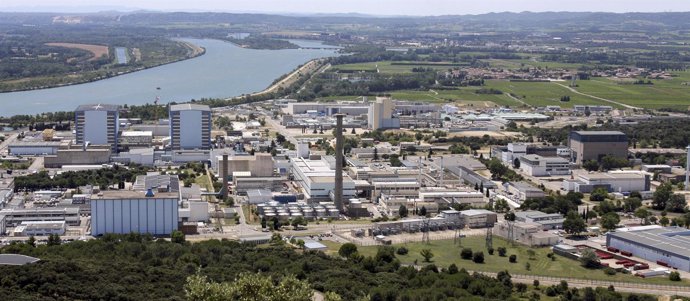 Instalaciones Nucleares De Marcoule, Al Sur De Francia