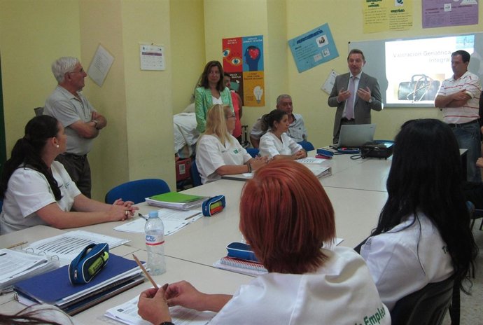 El Consejero De Empleo De La Junta, Manuel Recio, En Málaga