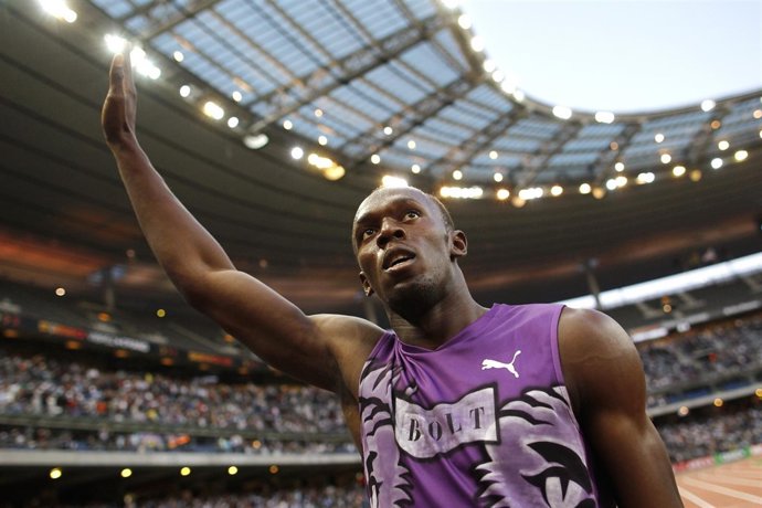 El velocista jamaicano Usain Bolt