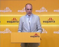 Ridao (ERC) insta a CiU a desprenderse del PP para afrontar la "transición nacional"