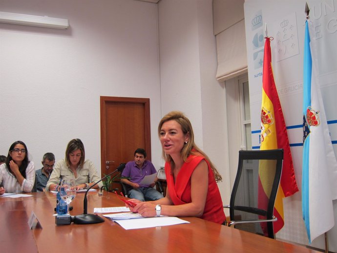 La Conselleira De Facenda, Marta Fernández Currás