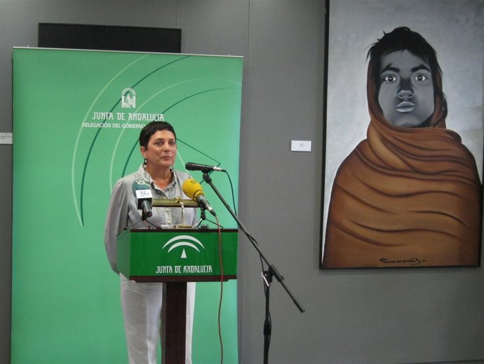 Gallizo, En La Inauguración De Una Exposición Del Colectivo Moraga