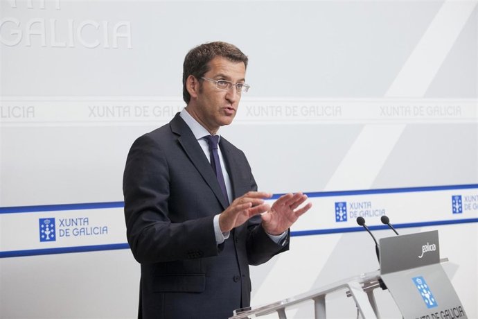 Alberto Núñez Feijóo Comparece En Rueda De Prensa Tras El Consello De La Xunta
