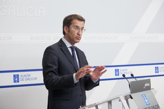 Alberto Núñez Feijóo Comparece En Rueda De Prensa Tras El Consello De La Xunta