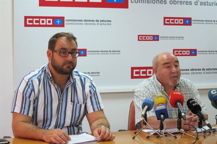 Responsables De FECOMA-CCOO De Asturias