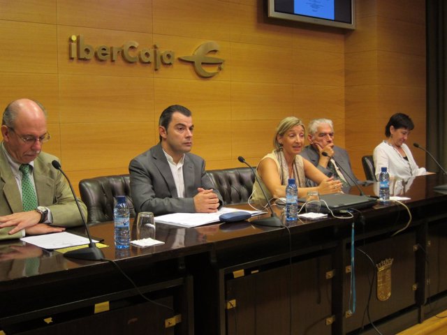 Carlos Fernández-Jáuregui, J. Lambán, Teresa Fernández, E. Custodio Y T.Carcelle