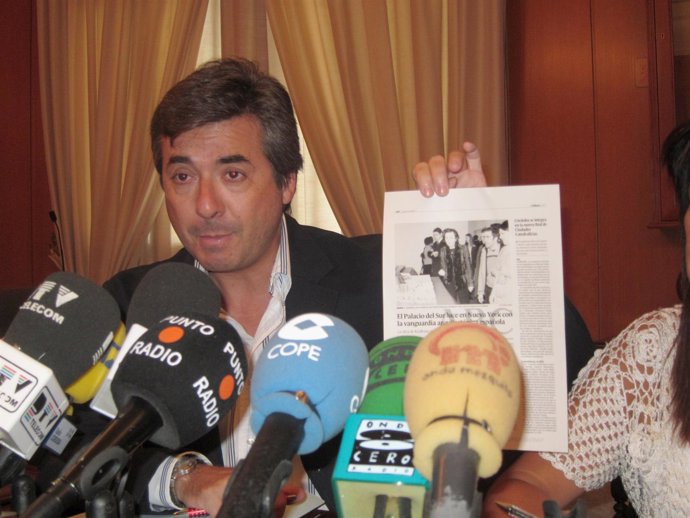 El Poprtavoz Del Gobierno Local, Miguel Ángel Torrico