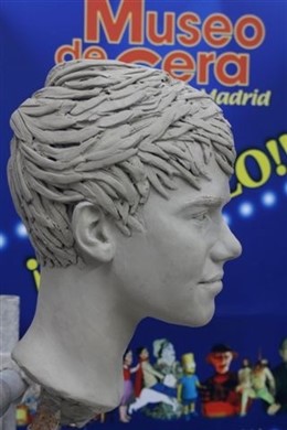 Busto De Arcilla De Justin Bieber