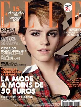 Portada Emma Watson Para Elle