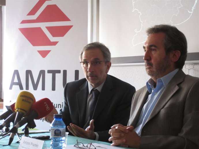Josep Mayoral, Presidente De Amtu Y Antoni Prunés, Alcalde De Granollers