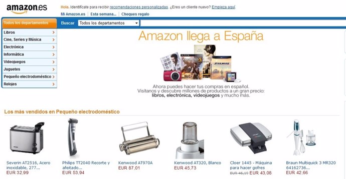 Web De Amazon En España