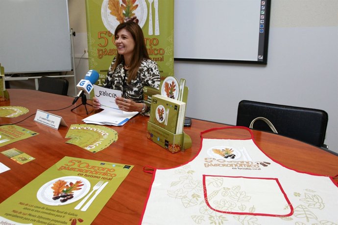 Carmen Pardo Presenta O Programa Turistico V Outono Gastronómico En Turismo Rura
